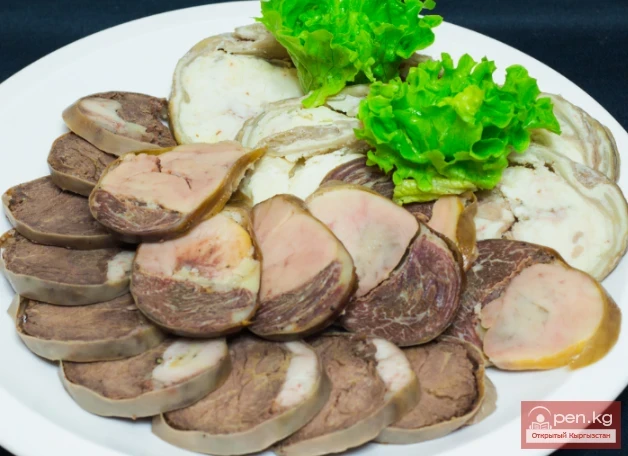 Map – a popular dish in Kyrgyzstan.