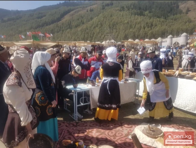 Gulazyk - a dish of the nomadic Kyrgyz people