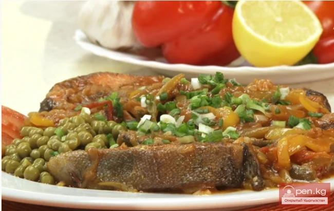 Fried Trout in the Issyk-Kul Style