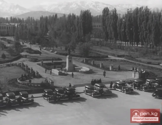 Bishkek 80 Years Ago. Video
