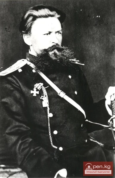 Уездный начальник Пишпека Варгушин. Фото начала 1890х.