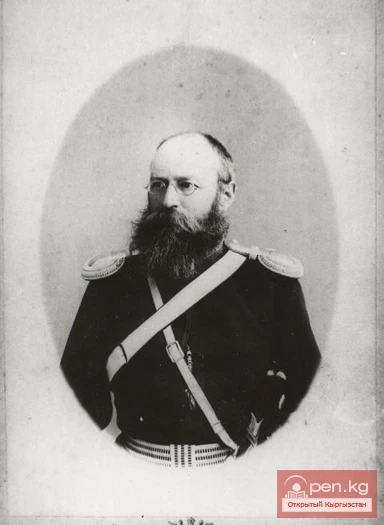 Пишпек гарнизонунун офицери Крупенников. 1910-жылдар.