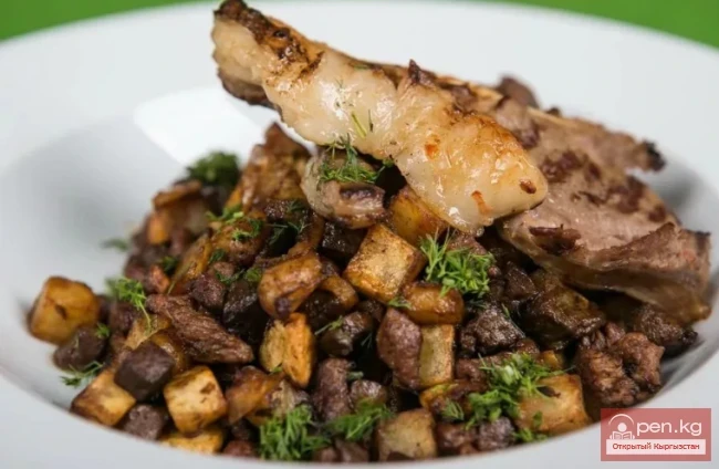 Куурдак — древнейшее блюдо скотоводов-кочевников