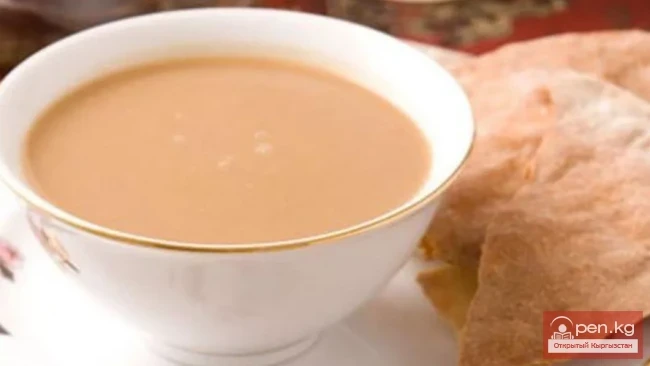 Актаган-чай (чай по-киргизски)