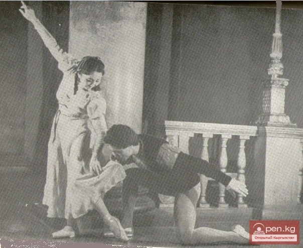 Beishenaliev in the role of Juliet