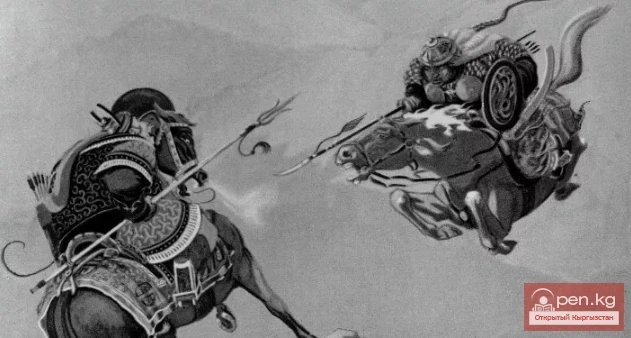 The Tale of Manas. The Decision of Esen-Khan to Capture Manas.