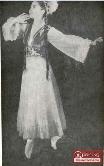 Заметный след Ч. Джамановой в киргизском балетном театре