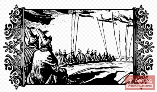 Эпос "Манас". Манас хан болуп шайлануусу