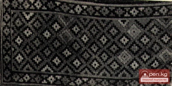 Производство паласов в Кыргызстане в конце 19 века