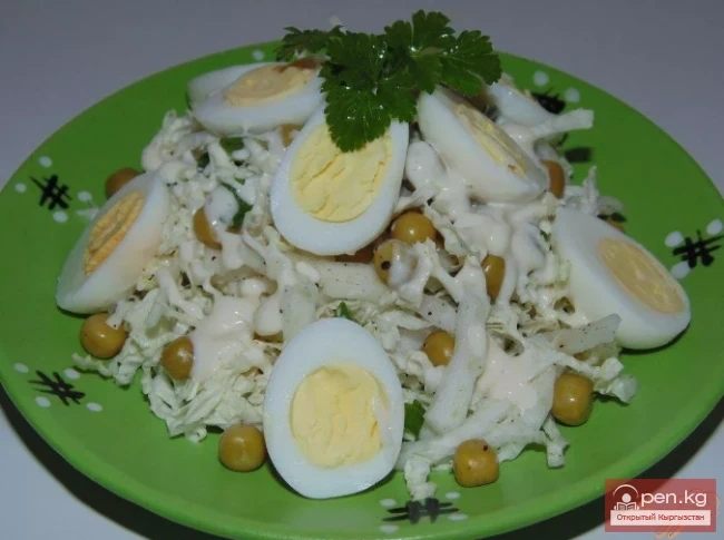 Salad "Susamyr" - cold appetizer