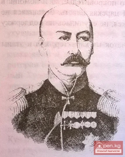 Подписание торгового договора Худояр-хана с генерал-губернатором фон Кауфманом