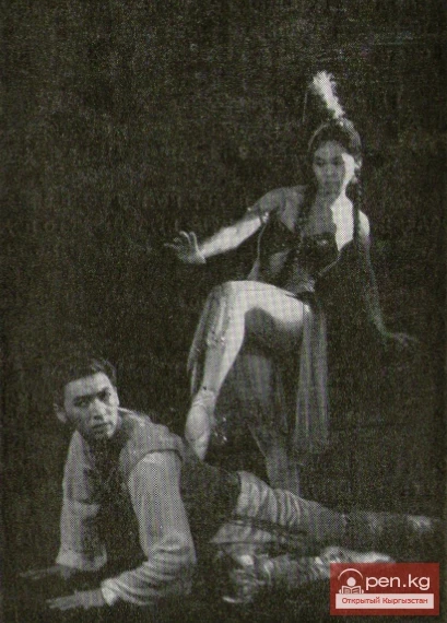 People's Artist of the Republic Reina Chokoeva