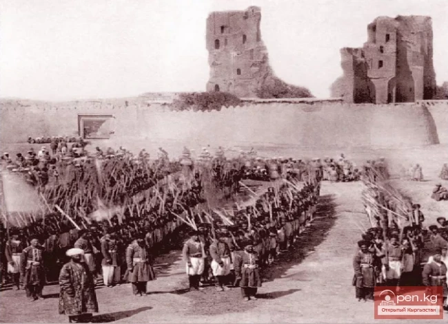 Борьба трудящихся против кокандских ханов и их покровителя — царской власти в 1875—1876 гг.