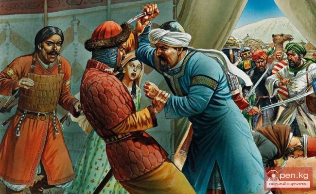 Алымбек - главное лицо в ханстве при  Ша-Мураде