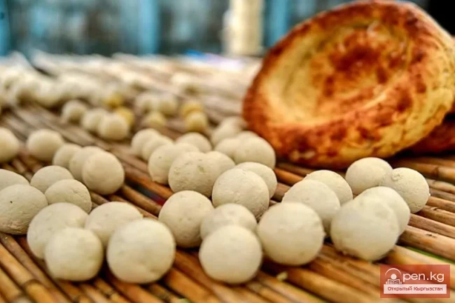 Употребление  молочных продуктов кыргызами во второй половине XIX в.