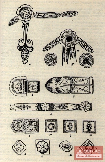 Various Techniques of Kyrgyz Jewelers of the Last Century