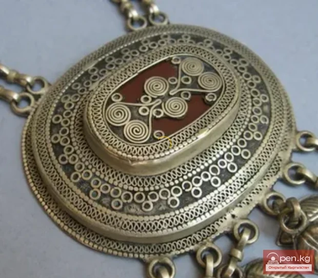 Processing of Silver Products by Kyrgyz People