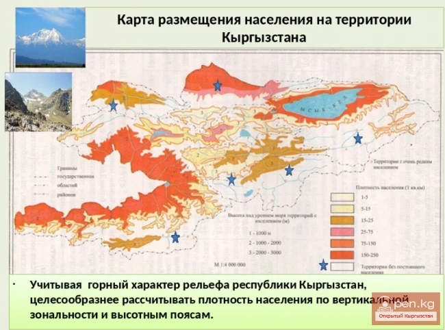 Maps of Kyrgyzstan to assist tourists