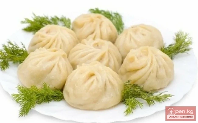 Boman-boza - a dish of Kyrgyz cuisine