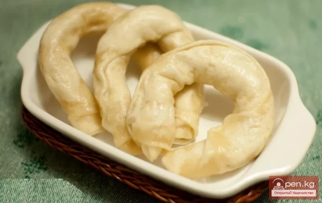 "Yutaza" - a dish of Kyrgyz cuisine