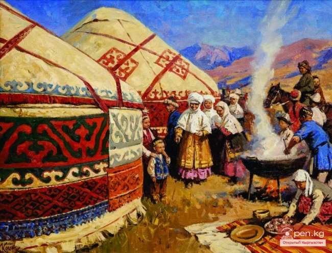 Социально-профессиональная структура у кыргызов