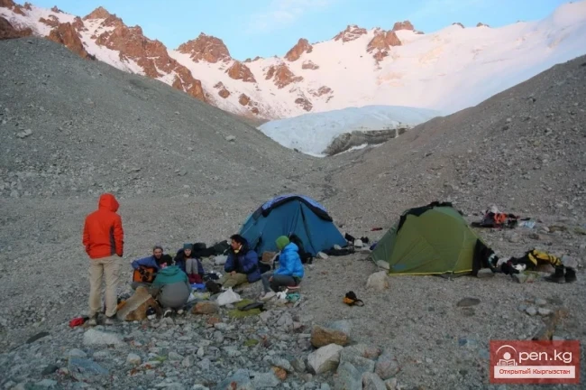 Как правильно установить лагерь в походе по Кыргызстану