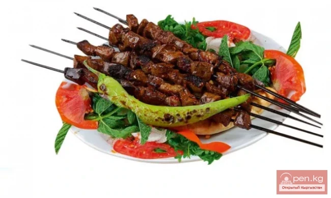Shishkebab (lamb shashlik)