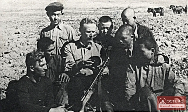 Профессиональные союзы и Ленинский комсомол Киргизии в годы ВОВ