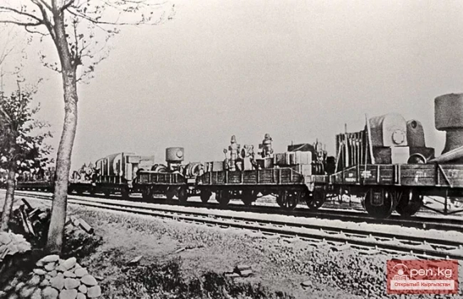 Эвакуация промышленности на территорию Киргизии
