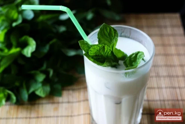 Напиток "Тан" в Кыргызстане