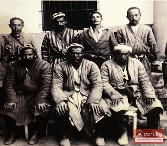 Рапорт о прибытии представителей восставших кокандских киргизов в г. Верный и об отношении к повстанцам Туркестанской администрации