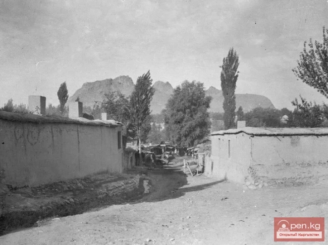 Mansions Built in the Late 19th Century in Southern Kyrgyzstan