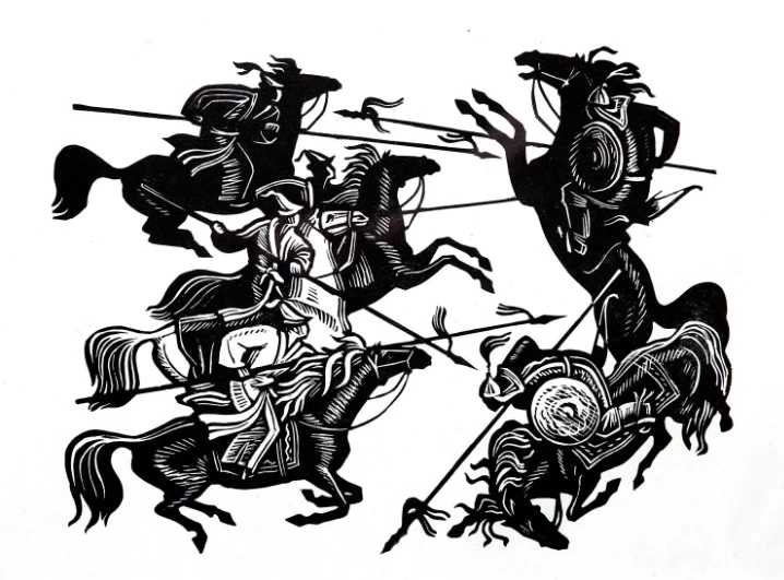 Семетей. Семетеянын Абыке жана Кёбёш менен болгон жортуулу. 1-бөлүк