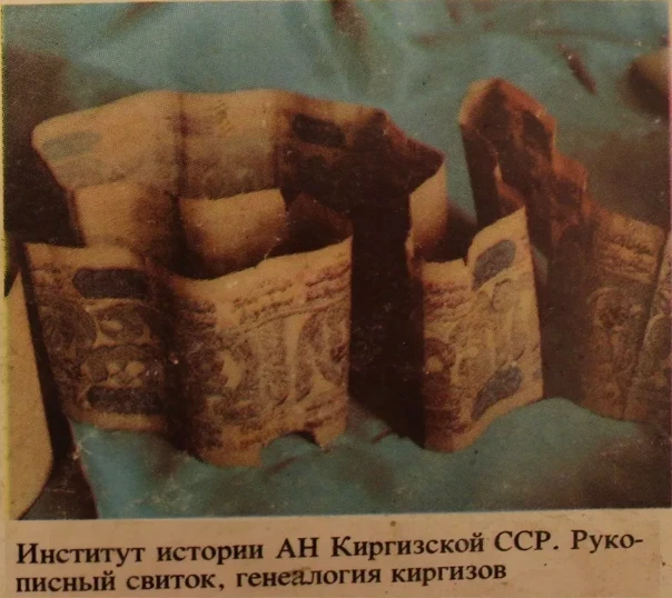 Санжыра и генеалогические связи кыргызов