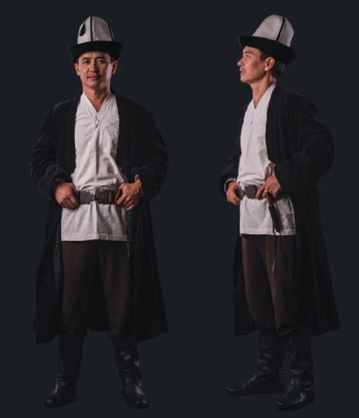 Men's Outerwear of the Kyrgyz - Robe