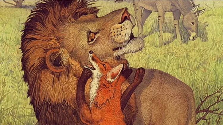 The Tale of How the Fox and the Old Man Went Hunting