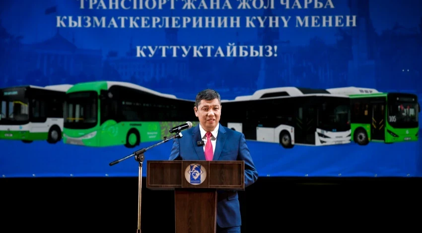 В Бишкек прибудет 95 новых 12-метровых автобусов