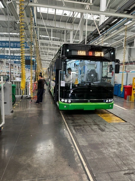 В Бишкеке возможно построят завод по производству электробусов