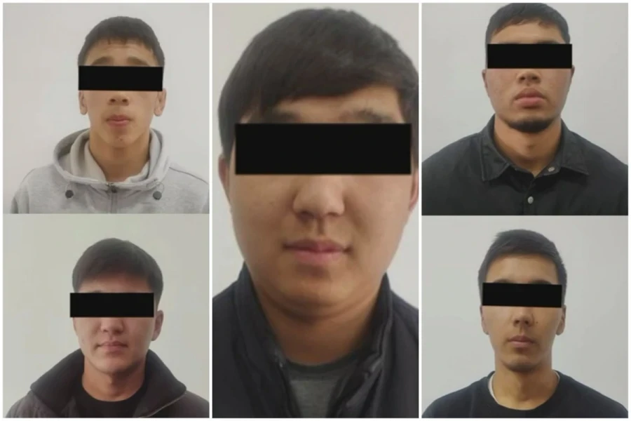 The police brought in the guys suspected of inciting interregional discord.