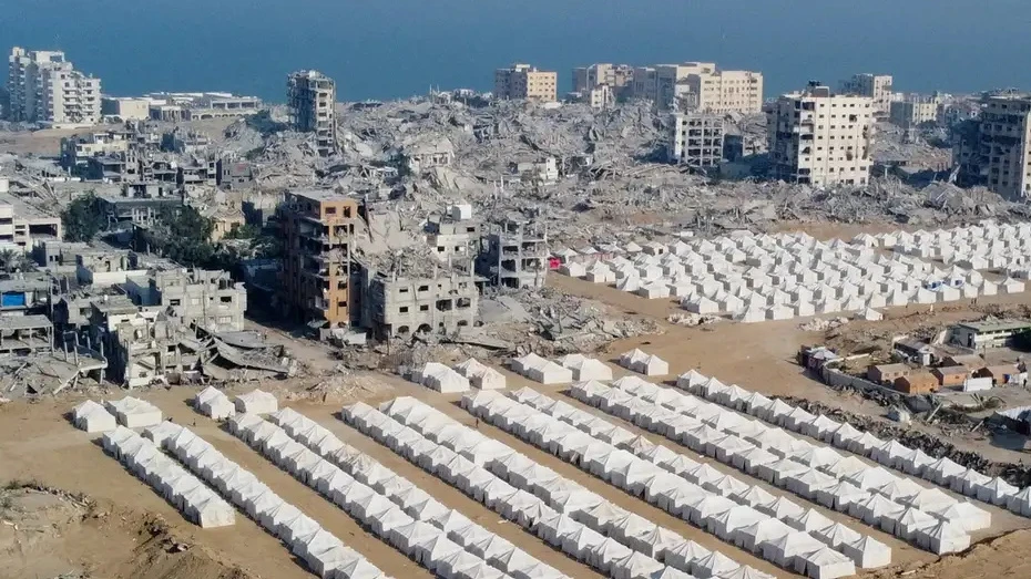 Israel attacked the Gaza Strip