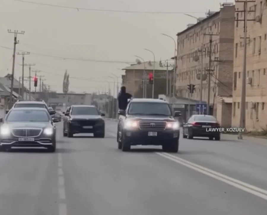 In the city of Manas, participants of a wedding convoy were fined 45,000 soms