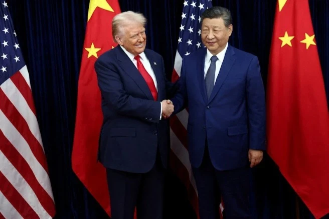 Donald Trump and Xi Jinping met in Busan. Photos