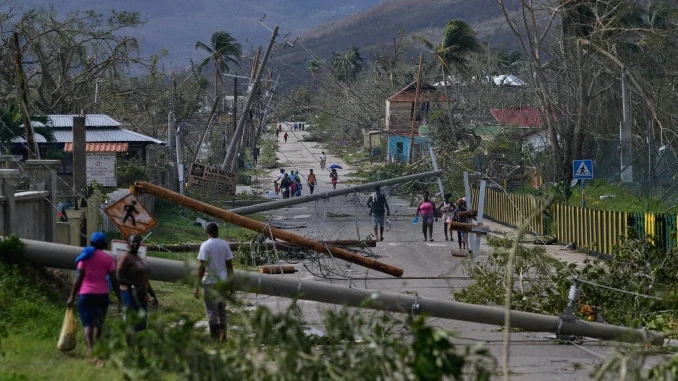 As a result of Hurricane "Melissa" — one of the strongest in history — about 50 people died