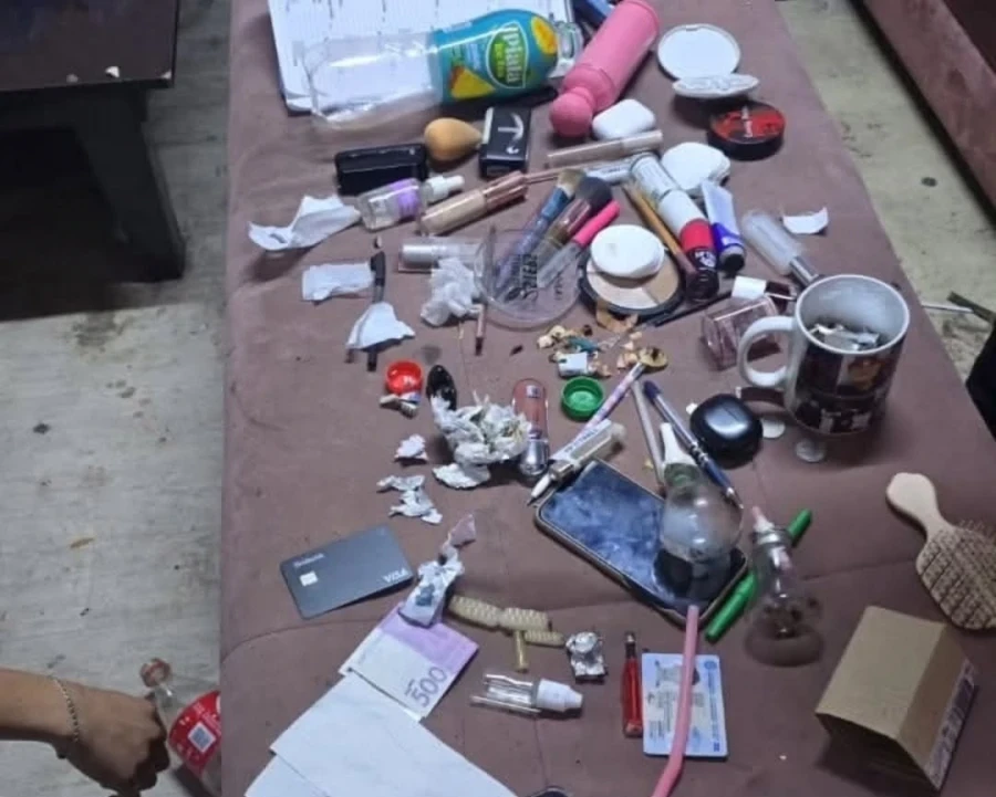 Ошто караоке жана «Антикино» боюнча рейддер учурунда милиция наркотиктерди тапты