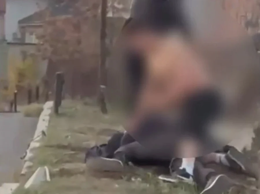 A fight occurred near the nightclub "Bulki" in Bishkek in the morning.