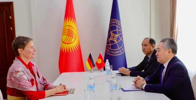 Кулубаев Германиянын элчиси менен эки тараптуу кызматташтыкты жана жакынкы шайлоолорду талкуулады