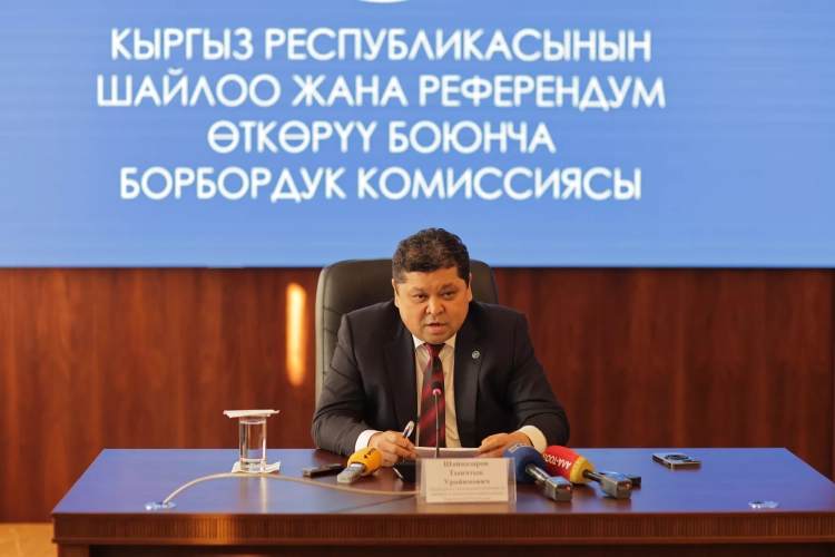 The Central Election Commission of the Kyrgyz Republic denied K. Zhooshbaev registration as a candidate for the Jogorku Kenesh.