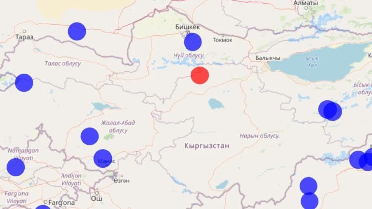 In Almaty, earthquake warning systems were activated due to an earthquake that occurred in Kyrgyzstan.