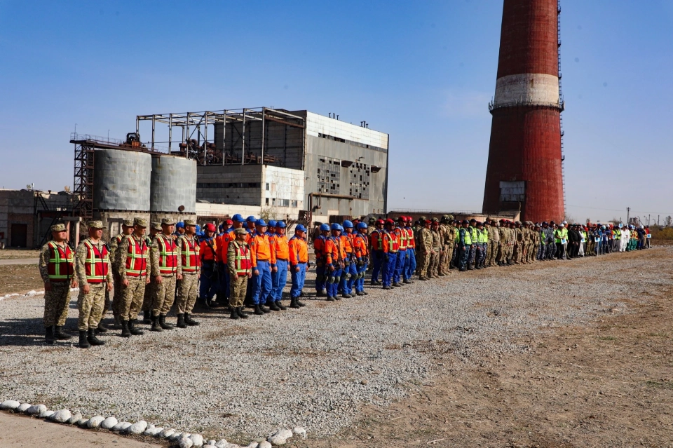 В Бишкеке завершились республиканские командно-штабные учения по ГО