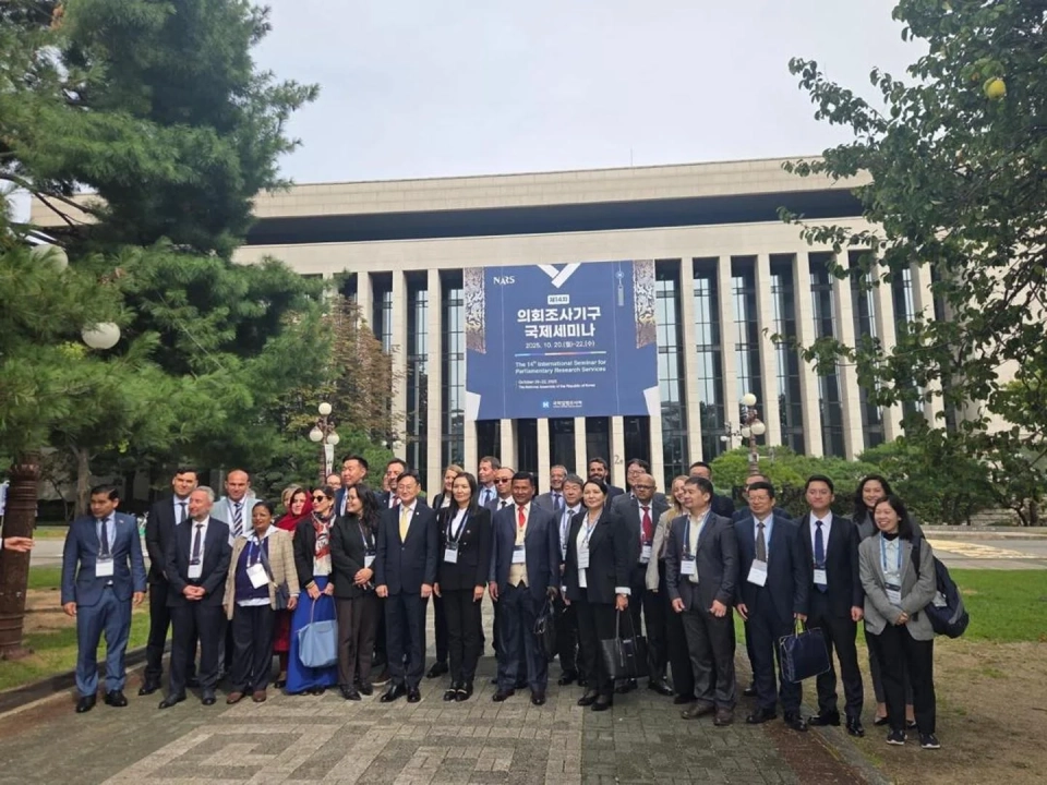 Кыргызстан представил климатическую политику на семинаре парламентских исследовательских служб в Сеуле